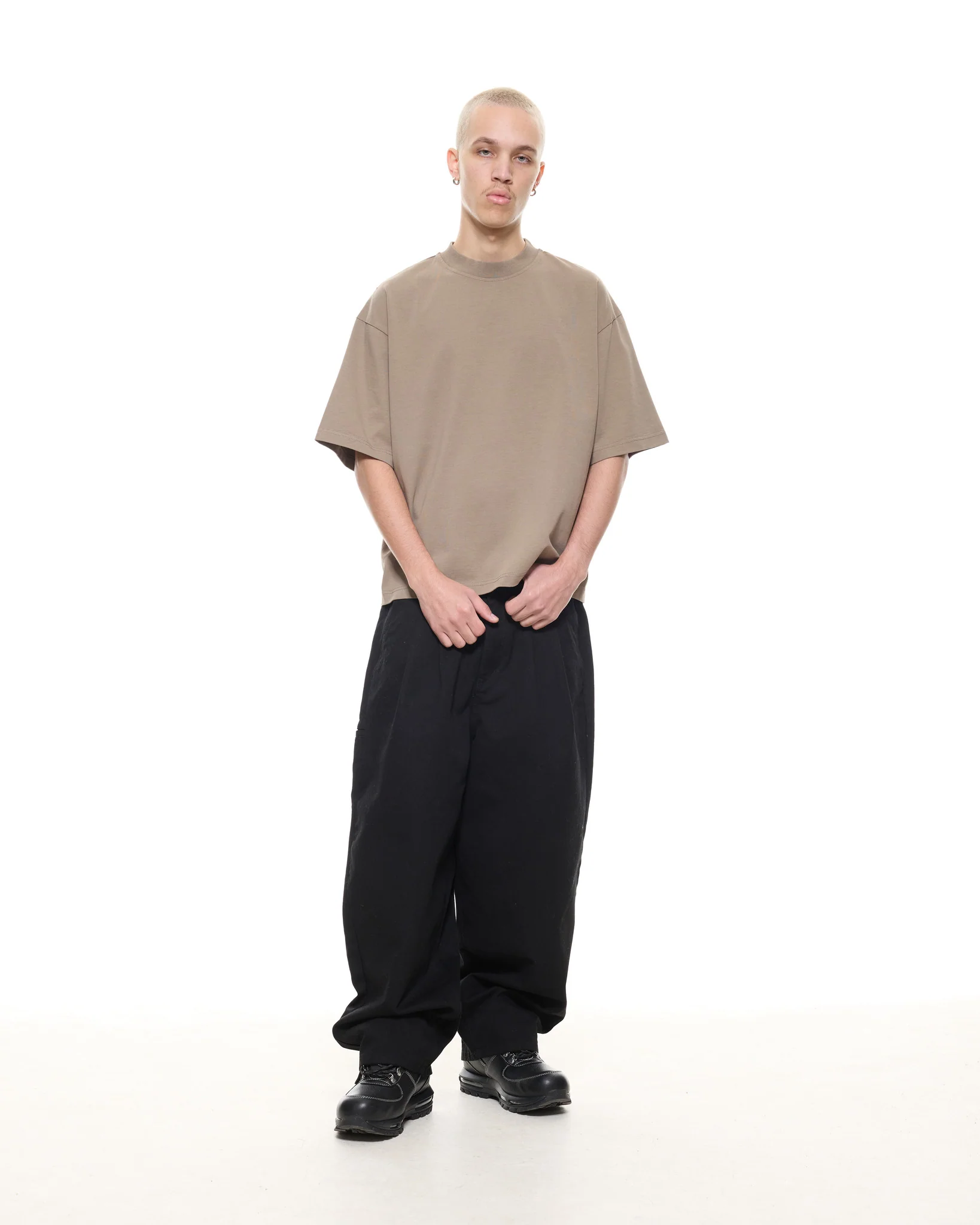 SIGNATURE BLANK T-SHIRT - DUST - Image 5