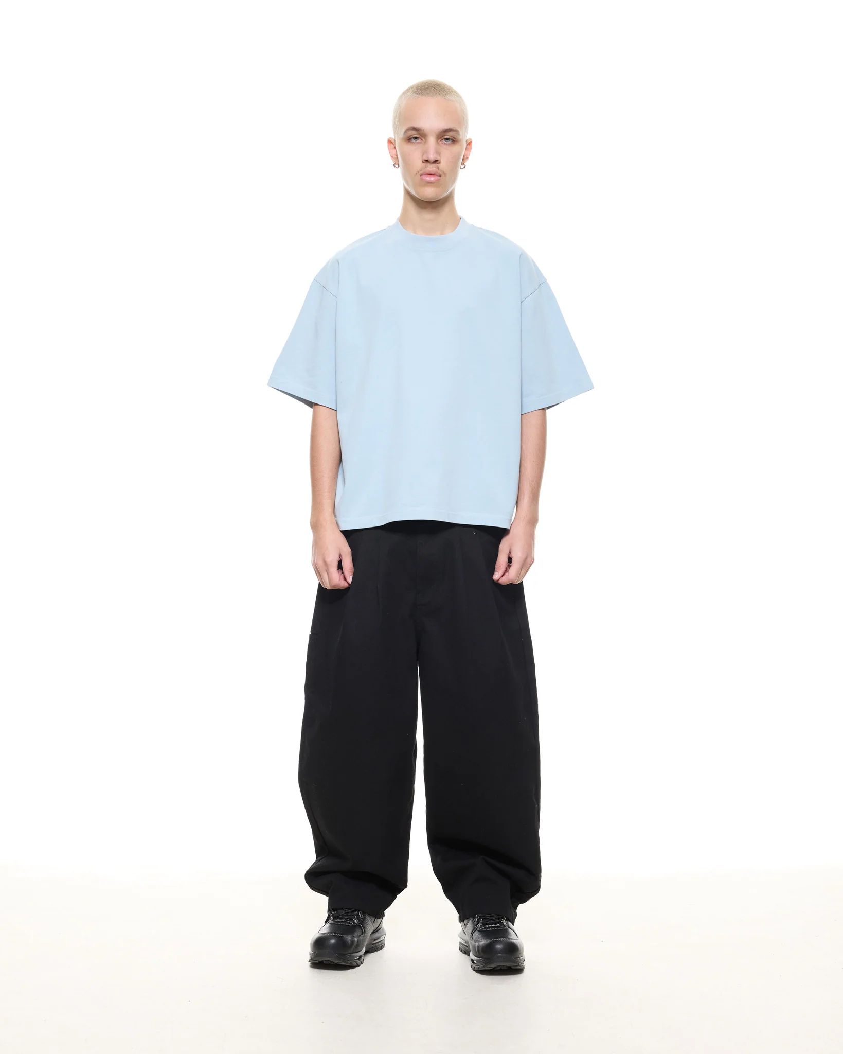 SIGNATURE BLANK T-SHIRT - GLACIER - Image 4