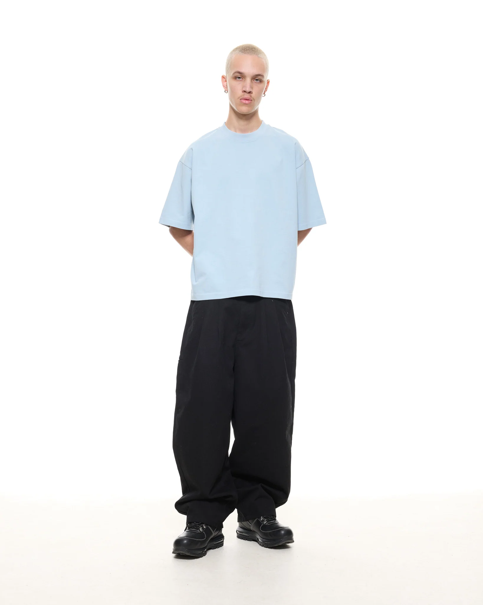 SIGNATURE BLANK T-SHIRT - GLACIER - Image 5