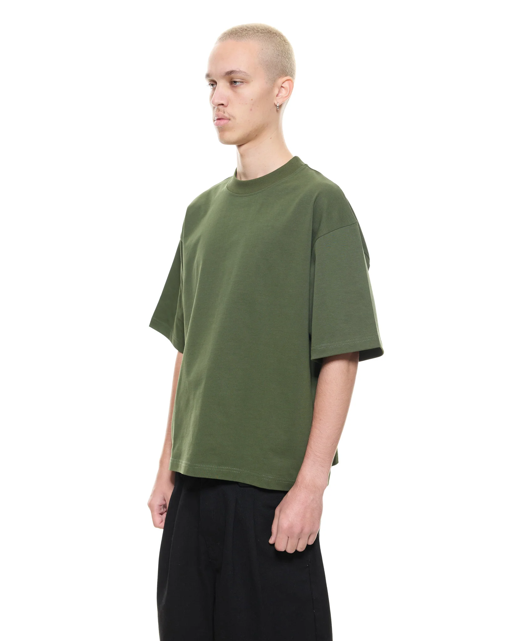 SIGNATURE BLANK T-SHIRT - MILITANT - Image 3
