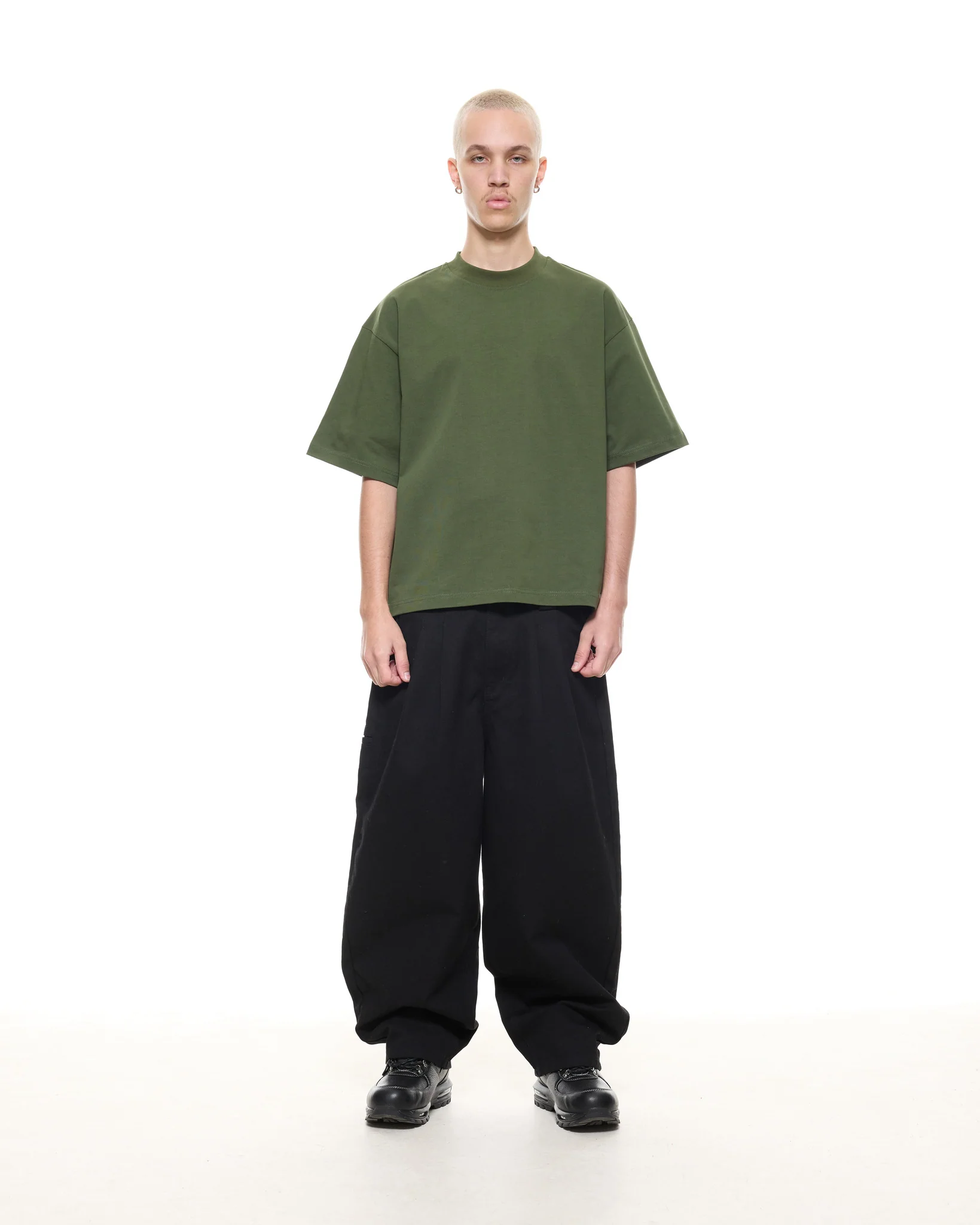 SIGNATURE BLANK T-SHIRT - MILITANT - Image 4