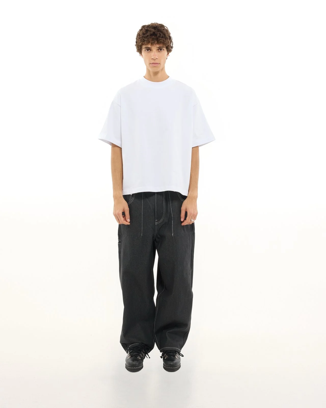 SIGNATURE BLANK T-SHIRT - PURE WHITE - Image 5