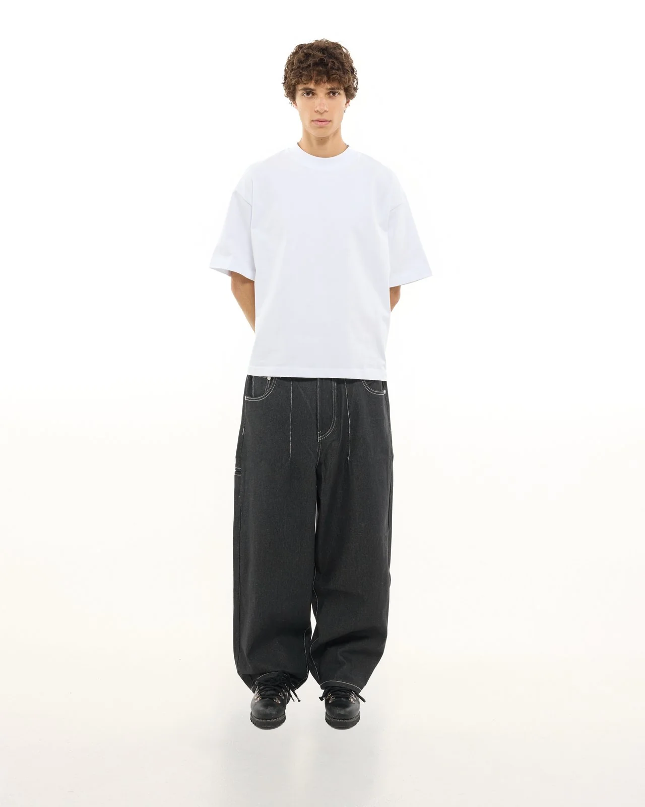 SIGNATURE BLANK T-SHIRT - PURE WHITE - Image 6