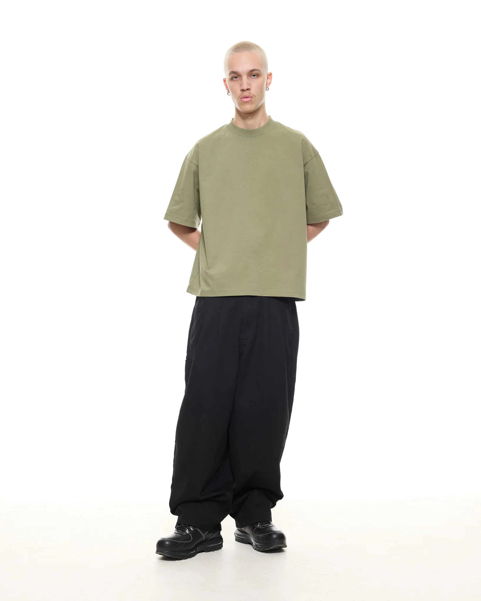 SIGNATURE BLANK T-SHIRT - SAGE - Image 5