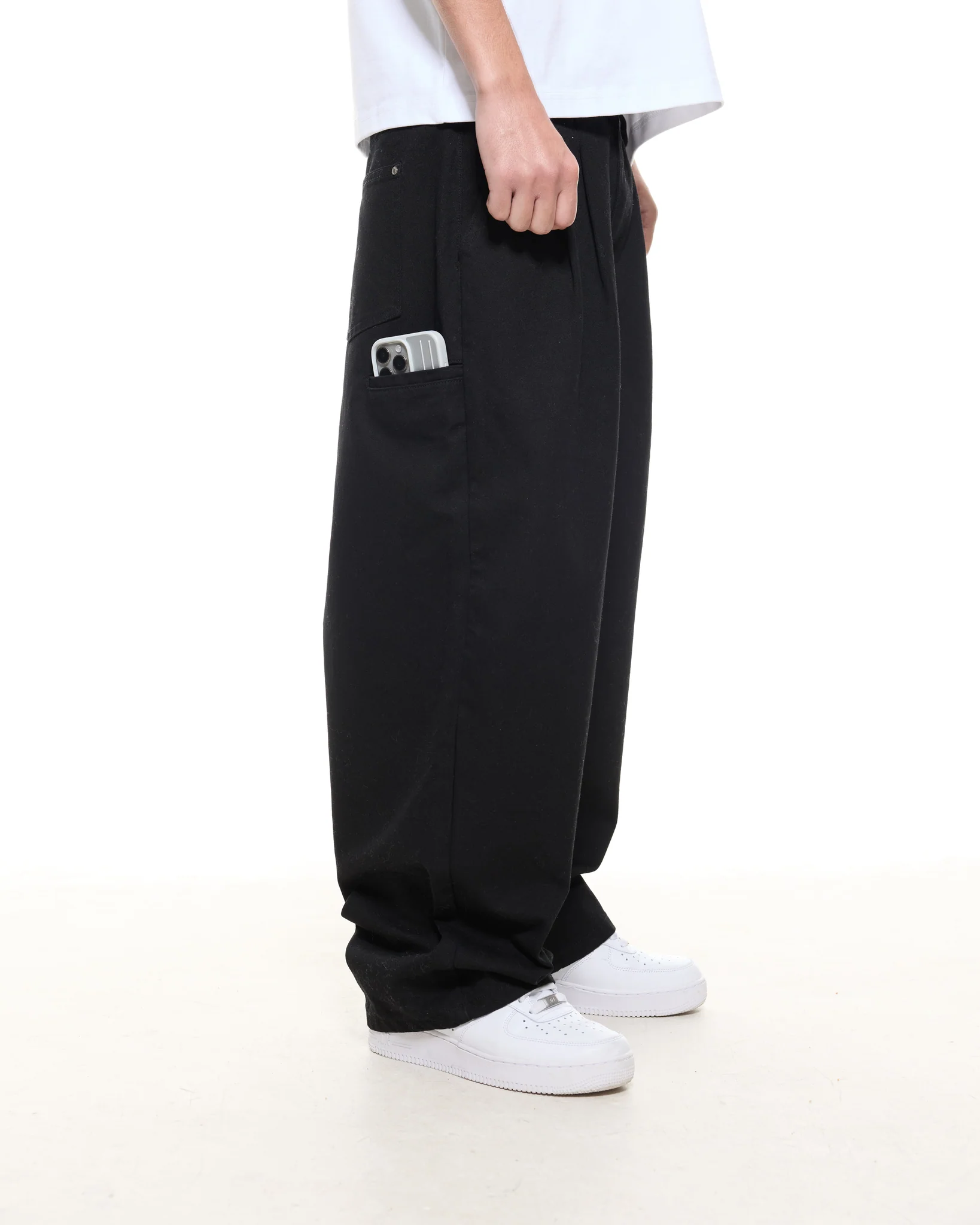 WORKWEAR PANT - BLACK - Image 4