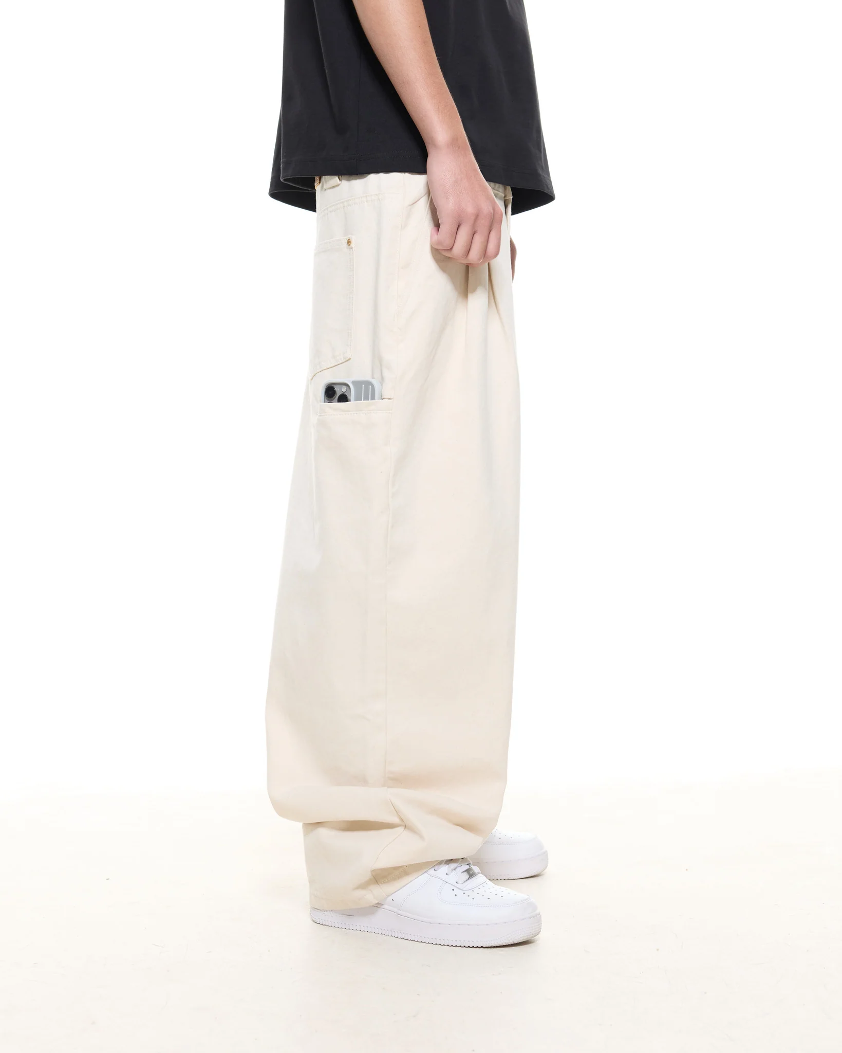 WORKWEAR PANT - ECRU - Image 4